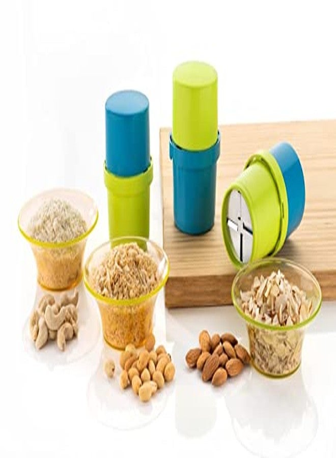 ATEVON 3-in-1 Plastic Dry Fruit & Paper Mill Grinder Slicer - Image 3